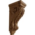 Ekena Millwork 5"W x 7"D x 14"H Large Acanthus Wood Corbel, Cherry CORW05X07X14ACCH